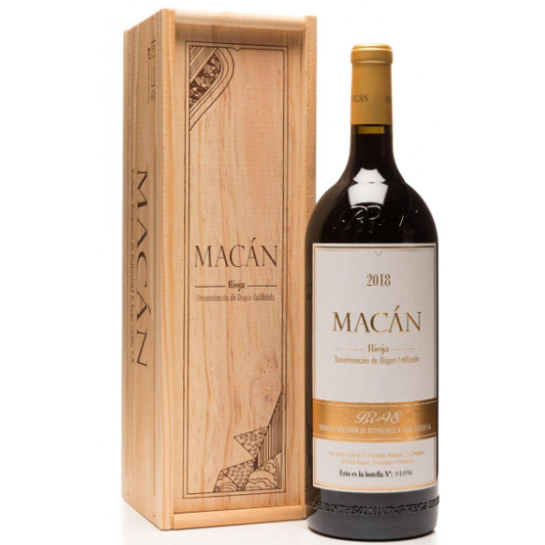 Macan 2017, Baron Rothschild &amp; Vega Sicilia, Rioja, dobbeltmagnum / 3 liter